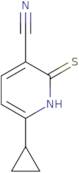 6-Cyclopropyl-2-sulfanylpyridine-3-carbonitrile