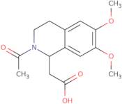 (2-Acetyl-6,7-dimethoxy-1,2,3,4-tetrahydro-isoquinoline-1-yl)-acetic acid