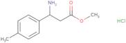 Methyl 3-amino-3-(4-methylphenyl)propanoate hydrochloride