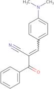 3-(4-(Dimethylamino)phenyl)-2-(phenylcarbonyl)prop-2-enenitrile