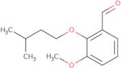 2-(Isopentyloxy)-3-methoxybenzaldehyde