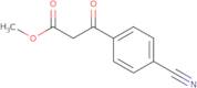 3-(4-Cyanophenyl)-3-oxo-propionic acid methylester