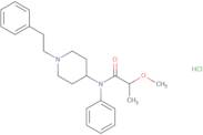 2-Methoxy-N-phenyl-N-[1-(2-phenylethyl)piperidin-4-yl]propanamide, hydrochloride