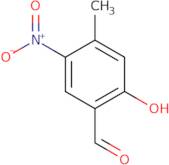 2-Hydroxy-4-methyl-5-nitro-benzaldehyde