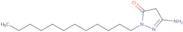 5-Amino-2-dodecyl-4H-pyrazol-3-one
