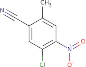 5-chloro-2-methyl-4-nitrobenzonitrile