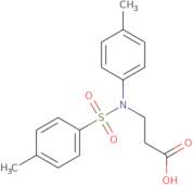 3-[N-(4-Methylphenyl)4-methylbenzenesulfonamido]propanoic acid