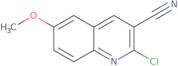 2-Chloro-6-methoxyquinoline-3-carbonitrile