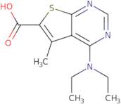 4-(Diethylamino)-5-methylthieno[2,3-d]pyrimidine-6-carboxylic acid