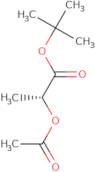 Propanoic acid, 2-(acetyloxy)-, 1,1-dimethylethyl ester, (R)- (9CI)