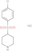 4-[(4-Chlorophenyl)sulfonyl]piperidinehydrochloride