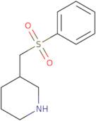 3-((Phenylsulfonyl)methyl)piperidine