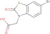 2-(6-Bromo-2-oxo-2,3-dihydro-1,3-benzothiazol-3-yl)acetic acid