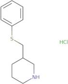 3-[(Phenylsulfanyl)methyl]piperidine hydrochloride