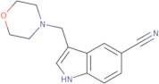 3-(Morpholinomethyl)-1H-indole-5-carbonitrile