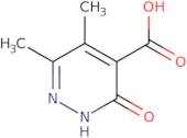 5,6-Dimethyl-3-oxo-2,3-dihydropyridazine-4-carboxylic acid