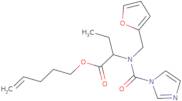 Pent-4-en-1-yl 2-{[(furan-2-yl)methyl](1H-imidazole-1-carbonyl)amino}butanoate