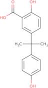 2-Hydroxy-5-[2-(4-hydroxyphenyl)propan-2-yl]benzoic acid