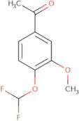 1-[4-(Difluoromethoxy)-3-methoxyphenyl]ethan-1-one