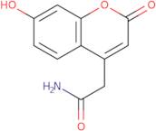 2-(7-Hydroxy-2-oxo-2H-chromen-4-yl)acetamide