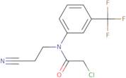 2-Chloro-N-(2-cyanoethyl)-N-[3-(trifluoromethyl)phenyl]acetamide