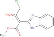 Methyl 4-chloro-2-(2,3-dihydro-1H-1,3-benzodiazol-2-ylidene)-3-oxobutanoate