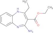 Ethyl 4-amino-2-ethyl-1H-1,5-benzodiazepine-3-carboxylate