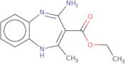 Ethyl 4-amino-2-methyl-1H-1,5-benzodiazepine-3-carboxylate