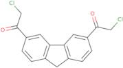 2-Chloro-1-[6-(2-chloroacetyl)-9H-fluoren-3-yl]ethan-1-one