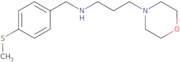 (4-Methylsulfanyl-benzyl)-(3-morpholin-4-yl-propyl)-amine