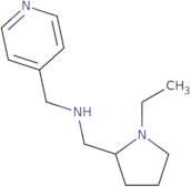 (1-Ethyl-pyrrolidin-2-ylmethyl)-pyridin-4-ylmethyl-amine