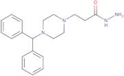3-[4-(Diphenylmethyl)piperazin-1-yl]propanehydrazide
