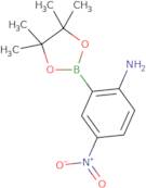 4-Nitro-2-(4,4,5,5-tetramethyl-1,3,2-dioxaborolan-2-yl)aniline