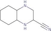 Decahydroquinoxaline-2-carbonitrile