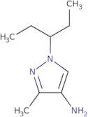 1-(1-Ethyl-propyl)-3-methyl-1H-pyrazol-4-ylamine