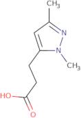 3-(1,3-Dimethyl-1H-pyrazol-5-yl)propanoic acid