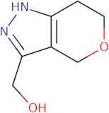 {1H,4H,6H,7H-Pyrano[4,3-c]pyrazol-3-yl}methanol