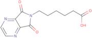 6-(5,7-Dioxo-5,7-dihydro-6H-pyrrolo[3,4-b]pyrazin-6-yl)hexanoic acid