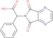 (2S)-2-(5,7-Dioxopyrrolo[3,4-b]pyrazin-6-yl)-2-phenylacetic acid