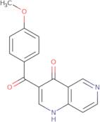 3-(4-Methoxybenzoyl)-1,6-naphthyridin-4(1H)-one