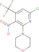 4-(6-Chloro-3-nitro-4-trifluoromethyl-pyridin-2-yl)-morpholine