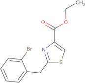 Ethyl 2-(2-bromobenzyl)thiazole-4-carboxylate