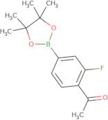 4-Acetyl-3-fluorophenylboronic acid pinacol ester