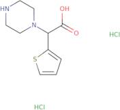 Piperazin-1-yl(2-thienyl)acetic acid dihydrochloride