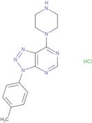 3-(4-Methylphenyl)-7-piperazin-1-yl-3H-[1,2,3]triazolo[4,5-d]pyrimidine hydrochloride