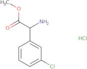 methyl 2-amino-2-(3-chlorophenyl)acetate hydrochloride