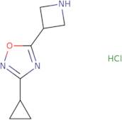 5-(Azetidin-3-yl)-3-cyclopropyl-1,2,4-oxadiazole hydrochloride