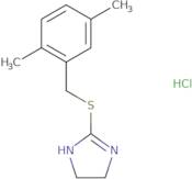 2-[(2,5-Dimethylbenzyl)thio]-4,5-dihydro-1H-imidazole hydrochloride