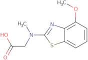 N-(4-Methoxy-1,3-benzothiazol-2-yl)-N-methylglycine