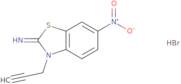 6-Nitro-3-(prop-2-yn-1-yl)benzo[D]thiazol-2(3H)-imine hydrobromide